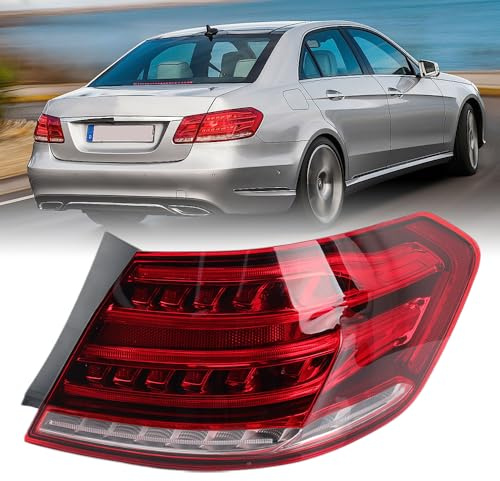 Bromslampa LED-bakbromsljus for Mercedes E-klass W212 Sedan 2013-2016 höger röd förarsida(Right Driver Side)