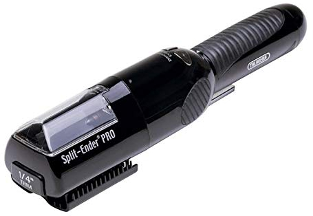 Split Ender Pro Salon Tondeuse professionnelle sans fil pour pointes fourchues sèches, abîmées et cassantes noire