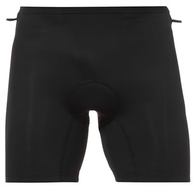 VAUDE Radunterhosen Herren kurz, Men's Bike Innerpants III Black XXL, gepolsterte Radhose-Unterziehhose mit hoher Elastizität, schnelltrocknend & atmungsaktiv