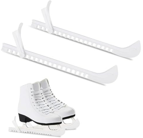 Udbrud Kufenschoner Schlittschuhe, Verstellbarer Schlittschuhschutz Schlittschuhe Schoner Kufenschoner Eiskunstlauf, Schlittschuh Schutz für Kinder Erwachsener