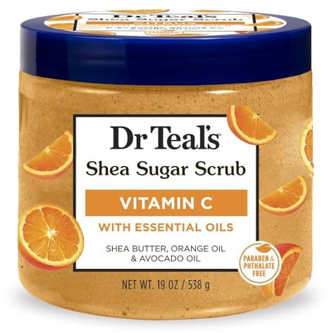 Dr Teal’s Vitamin C Shea Sugar Scrub with Essential Oils 538g
