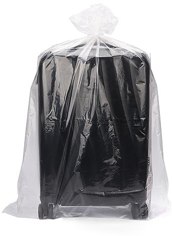 10 Pack 24x35 inches1.6 Mil Large Clear Plastic Storage Bags, Reusable Moving Bags Extra Large Storage Bag for Big Plush Toys Luggage, Suitcase, Clothes, Grocery, Pillow, Comforters and Blankets