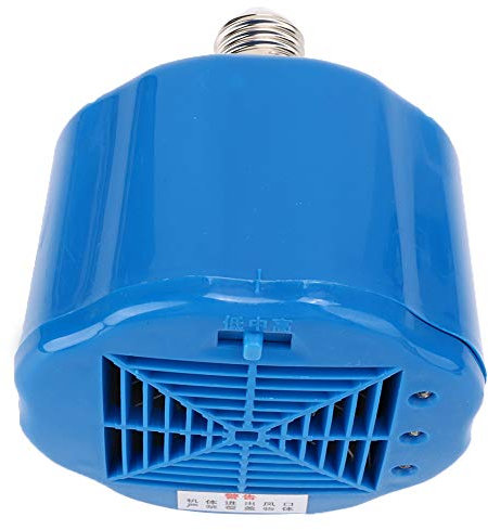 Naroote Chicken Coop Heater, Reptile Thermostat Reptile Heater Reptile Heat Lamp ABS Plastic Brooder Heater for Crawler Reptile (Blue)