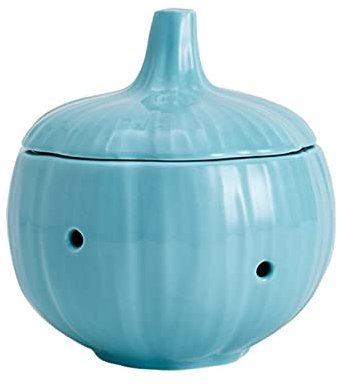 Vaso per la conservazione dell'aglio， Barattolo for conservare la cipolla, aglio, cucina, zenzero(Blue)