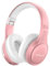 JoySpark Cuffie Bluetooth per bambini, 60 ore di riproduzione, cuffie wireless Bluetooth 5.4 per bambini, ricarica rapida di tipo C, volume limitato 85/94 dB, cuffie wireless pieghevoli per bambini