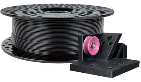 AzureFilm ASA 3D Drucker Filament 1,75 mm – 1-kg-Spule – UV- und witterungsbeständig – langlebig und strapazierfähig – Ideal für funktionale Drucke und für den Außenbereich (Schwarz, 1kg)