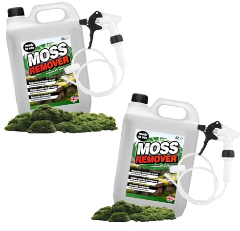 5L Moss Remover Highly Effective Formula For Paths & Patio Prevents Mildew & Algae (1)