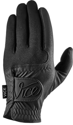 Vice Duro Golf Glove, Black (Prior Model)