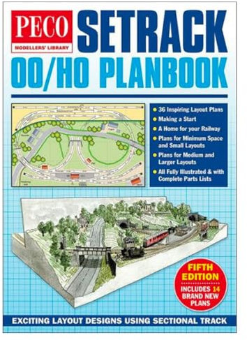 Peco Modellers Library Setrack OO9 (HOe) Planbook
