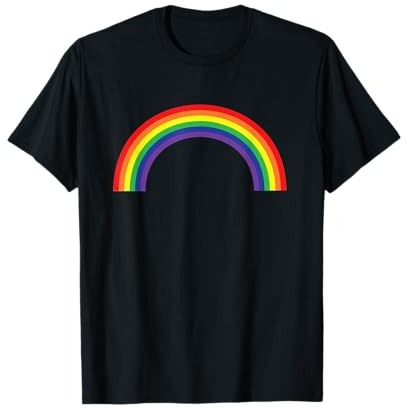 Rainbow Pride Life Healing Sunlight Nature Peace Spirit Maglietta