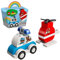 LEGO 10957 DUPLO My First Mein erster Feuerwehrhubschrauber und Mein erstes Polizeiauto