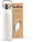 Bambaw Isolierflasche 1 Liter, Trinkflasche Weiß, Edelstahl Trinkflasche, Große Trinkflasche, Trinkflasche 1l Metall, Wasserflasche 1l – Polarweiß