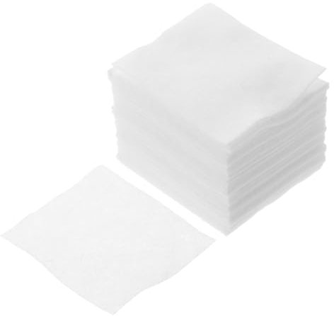Healeved 1000pezzi Cotton Pads Struccanti in Cotone Naturale Con Confezione in Scatola Plastica Trasparente Morbidi Monostrato Resistenti e Igienici Per Rimozione Trucco Veloce Pelucchi