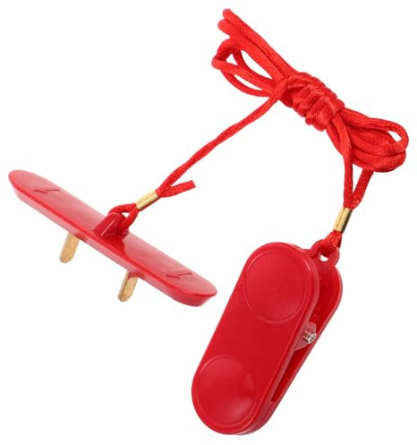 Veemoon Llave de Emergencia para Cinta de Correr con Pieza de Inserción Doble, Accesorio de Seguridad para Equipos Fitness, Compatible con Múltiples Modelos, Plástico Resistente, 1 Unidad
