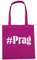 Reifen-Markt Tasche #Prag Größe 38x42 Farbe Pink Druck Weiss