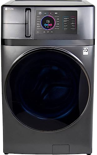 GE Profile PFQ97HSPVDS 28 Inch Smart Front Load Washer/Dryer Combo with 4.8 cu.ft. Capacity, 12 Wash Cycles, 14 Dryer Cycles