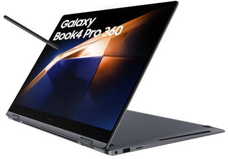 Samsung Galaxy Book4 Pro 360 Laptop (2024) 16 Intel Core Ultra 7 16GB 512GB Moonstone Grey
