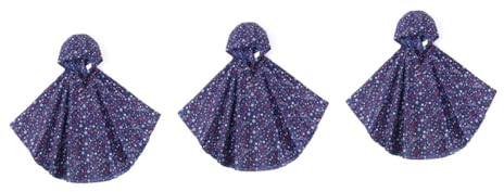 Holibanna 3St Regenjacken für Kinder Regenmantel für Kinder Regenanzug für Kinder wimperntusche Kinder Regencape regenponchi Regenponcho Ponchos Regenmäntel für Kinder Tasche Kleinkind