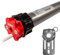 Simu SM50-ST STAR 50/12 mechanischer Rollladenmotor inkl. Adapterset SW60 Flansch-Antriebslager