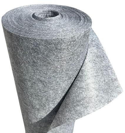 Florade® Ogräsfleece 100 g/m² – 1 m bred | UV-stabil, slitstark och vattentät | Perfekt för alla typer av jord | Perfekt under mulch, stenar eller grus. | Bredd: 1 m/längd: 20 m