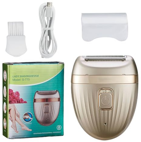 Depilatore Bikini,Epilatore Corpo Ricaricabile per Zone Intime - Rasoio Elettrico Senza Fili Indolore per Ascelle Gambe e Delicate Corpo Femminile