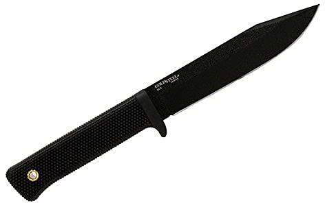 Cold Steel 49LCKZ Messer mit Fester Klinge, Schwarz