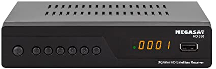 Megasat 0201125 201125 HD 390 DVB-S2 Receiver Front-USB Anzahl Tuner: 1