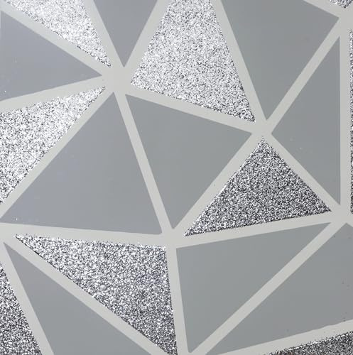 Arthouse Sequin Fragment Silv Wallpaper 921800