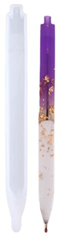 Povanjer Kugelschreiberform - Silikon-Stiftform,Kugelschreiber, Silikonform, Harz-Silikonform, Epoxidharz-Set Stifte Harzform für -Handwerk