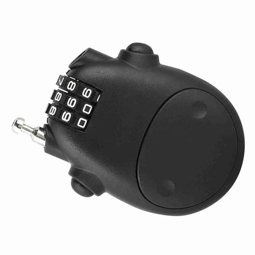 Pongnas 3 Digit Code Combination Pram Lock Pushchair Stroller Security Coded Lock for Travelers (Black)