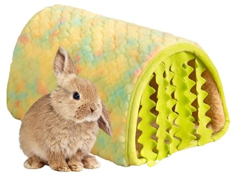 Miyanvuo Cama para Animales Pequeños,Casa con Aislamiento Térmico para Animales Pequeños - De Mascotas En El Frío Invernal | para Hámster, Erizo, Chinchilla, Conejo, Cobaya Enana, Hurón, Jerbo