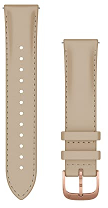 Garmin Schnellwechsel-Armband 20mm, passend für Venu, Venu 2Plus, Venu SQ/ SQ2, vivoactive 3/ 5, vivomove- Serie, Forerunner 55/ 245/ 645, Approach S40/ S42/ S12, D2 Air