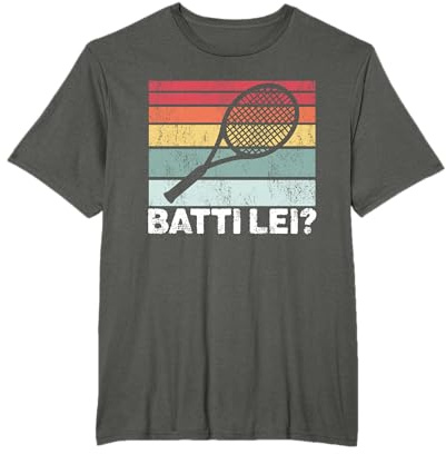 Batti Lei? Detto Divertente Giocatore di Tennis Maglietta