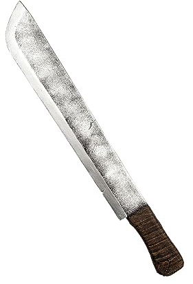 Wicked Costumes Adult Fake Realistic Aged Machete Prop - Halloween Costume Accessory