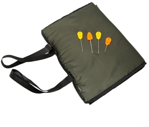 5PCS Foldable Fishing Unhooking Mat,80Cm×35cm×1cm Thick Carp Coarse Fishing Unhooking Landing Mat Fishing Mat