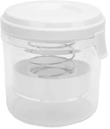 TARSHYRY Grande Barattolo di Fermentazione Trasparente per Decapaggio, Coccio per Uso Alimentare per Kimchi, Crauti e Contenitore Ermetico per la Fermentazione di Verdure con Coperchio