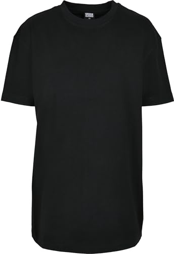 Urban Classics Women's Ladies Oversized Boyfriend tee T-Shirt, Black, Large