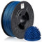 Midori® PLA Filament | 1,75mm 3D-Drucker-Filament 1kg Spule in Blau Metallic| Verwicklungsfreies Filament für 3D-Drucker & Stift