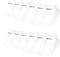 Nike Unisex Sneaker Socken Everyday Lightweight Socks SX7678 6 Paar, Farbe:Weiß, Größe:38-42, Artikel:-100 white