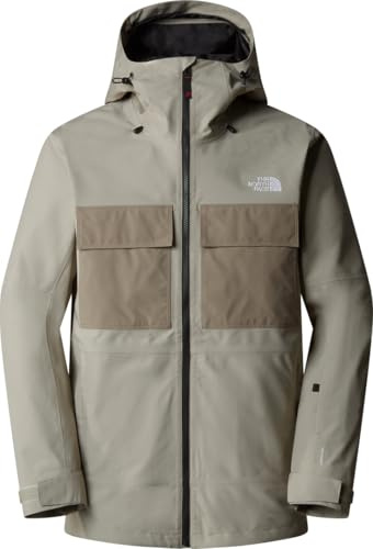 The North Face Fourbarrel Triclimate Veste de ski pour homme Clay Grey/Tnf Black S
