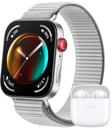 HUAWEI WATCH FIT 3 Grün+Extra FreeBuds SE 2,Bluetooth Anrufe, GPS，Smartwatch, Aluminum Case, iOS&Android, 1,82 AMOLED-Display, Bis zu 10 Tage Akkulaufzeit, Gesundheits&Fitness-Management