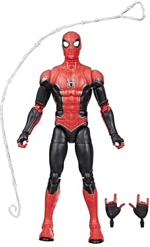 Marvel Legends Series Spider-Man (Upgraded Suit) Action Figure, Red