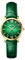 VXFAIZY Damen Einfachheit Uhr Wasserdicht Casual Armbanduhr für Frauen(Grün)