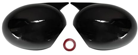 Motorcykel Bakskärm För Mini R58 Coupe 2010-2015 Bilstickande Sidospegelskydd Vinglock(Gloss Black)