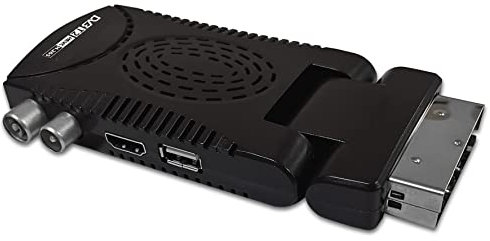 Decoder Digitale Terrestre 2024 DVB-T2 - ‎Dcolor Full HD Scart TV Stick Riceve TUTTI i Canali Supporto 1080P H265 Main10 PVR