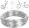 2mmx30m Basteldraht, Silber Biegsam Handwerk Metalldraht Aluminiumdrah, Weicher & Biegsamer Draht, Aluminium Basteldraht Schmuck Modellierdraht, für Schmuck, DIY Dekoteile, Bonsai-Bäume