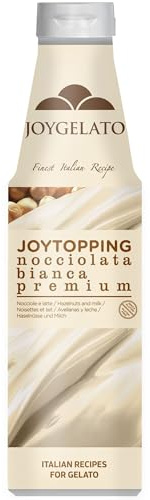 Joygelato Joytopping - Ice Cream Topping Sauce - Hazelnut & White Chocolate Flavour - 900g