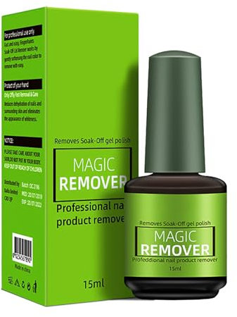 Solvente Per Smalto Semipermanente Set, Gel Polish Remover, Magic Remover Semipermanente, Levasmalto Rimuovi Semipermanente Unghie, Rimuovi Smalto Semipermanente In 3-5 Minuti, Non Irritante
