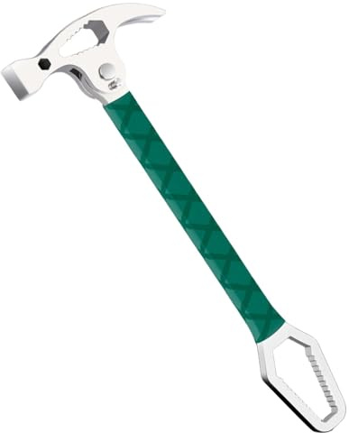 perfk Mazza da falegname pieghevole per uso domestico, versatile, angolo di serraggio regolabile, robusto e pratico, mazza da falegnameria