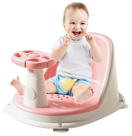 Seggiolino Bagnetto Bambina - Sedia Antiscivolo Portatile | Supporto Lavaggio Comodo Trasportabile per Casa Viaggio Spiaggia Piscina Bagno